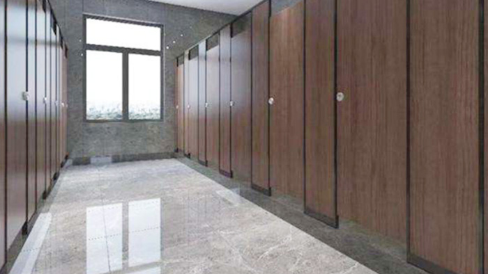 鋁紳仕小編科普：不銹鋼蜂窩板衛(wèi)生間隔斷的制作方法