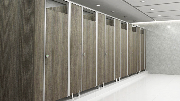 鋁紳仕金屬蜂窩板廠家科普：金屬蜂窩板衛生間隔斷的作用